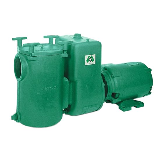 7 1/2 HP 230V 3B PUMP COMMERCIAL 1 PH SELF PRIME 4IN FPT X  1CA027