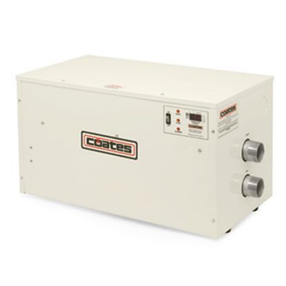 36KW 208V 100A ELEC POOL 3 PH HEATER 2IN MPT SS TANK W/  32036PHS-3