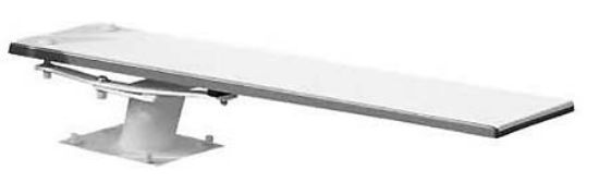 6' FRONTIER III BOARD PEWTER GRAY WITH MATCHING TREAD 66-209-596S20T