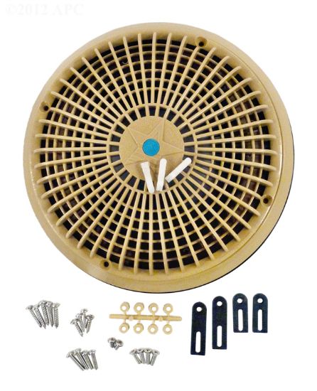 10IN RETRO AQUASTAR 10IN COVER  MUD FRAME TAN A10RCFR108