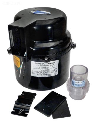 SILENCER 120V 2HP 9.0A OUTDOOR AIR BLOWER W/CHECK VALVE AIR  6320120F