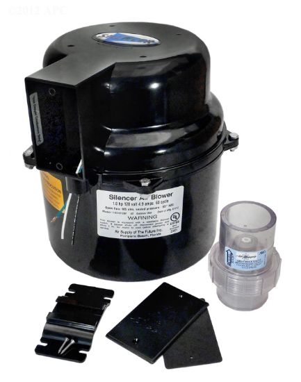 SILENCER 120V 2HP 9.0A OUTDOOR AIR BLOWER W/CHECK VALVE AIR  6320120F