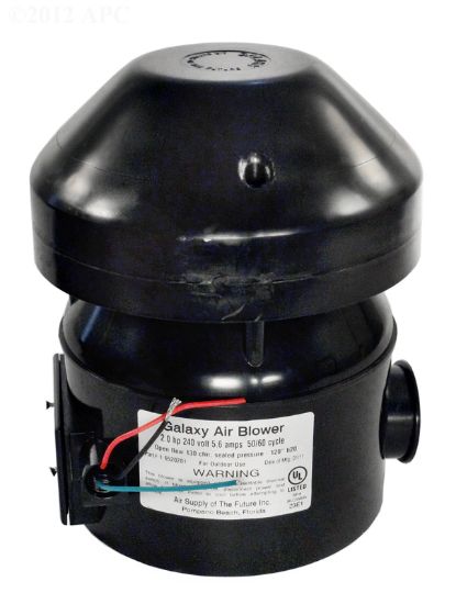 GALAXY 240V 2HP 6.0AMP AIR BLOWER OUTDOOR SPA AIR SUPPLY 6520201