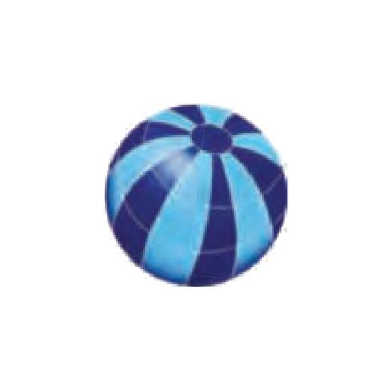 BEACH BALL BLUE 11IN TILE ARTISTRY IN MOSAICS BBABLUM