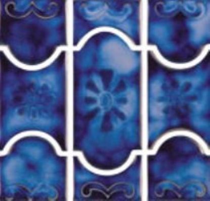 MASTER TILE BOTANICALSERIES 1.07 SF PER SHEET BUE22EACH