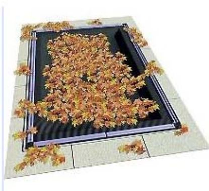 14'X28' RE LEAFNET SWIMLINE IG WINTER BLACK 19' x 33' COVER  CO91428R