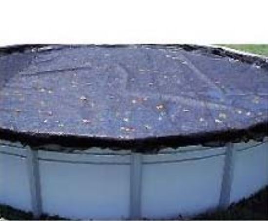 16'X32' OV LEAFNET SWIMLINE ABG WINTER BLACK 19' x 35' COVER CO91632