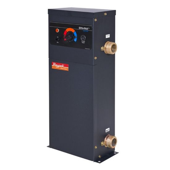 18.7K BTU 5.5KW 240V 23A ELEC SPA HEATER IN / OUT BRASS  1642