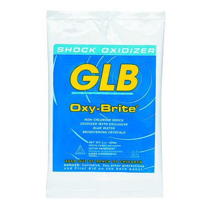 1 LB. OXYBRITE CHLORINE FREE SHOCK 1 BAG GL71414EACH