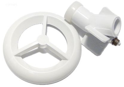 MICROSSAGE GRILL & FLOWPATH ASSY WHITE 16-5230WHT