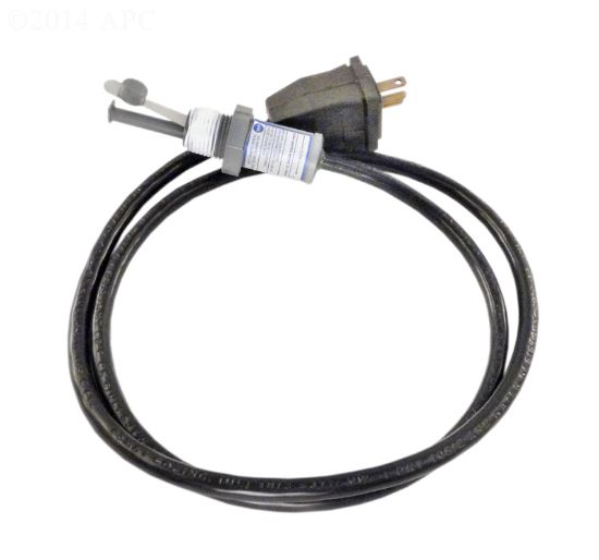 FLOW SWITCH CAL SPA W/O TEE 1/2INMPT w/ LARGE PLUG JJ CORD Q12DS50/CALSPA