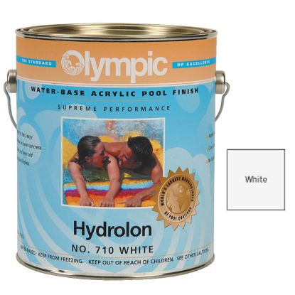 1 GAL HYDROLON ACRYLIC PAINT WHITE OLYMPIC KELLEY 710