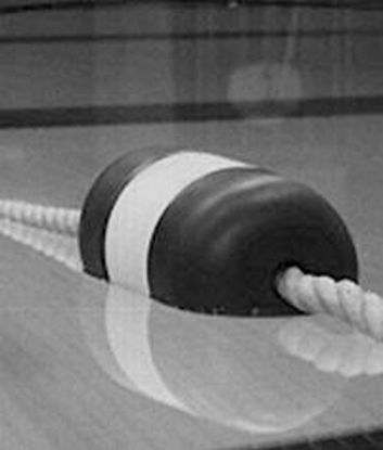 5IN X 9IN ROPE FLOAT .75IN ROPE BLUE WHITE BLUE HANDI LOCK IF5975