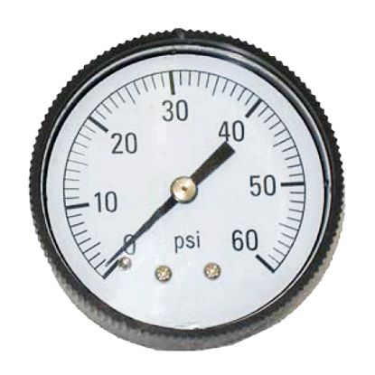 PRESSURE GAUGE 1/4IN BACK MOUNT 80-847-B