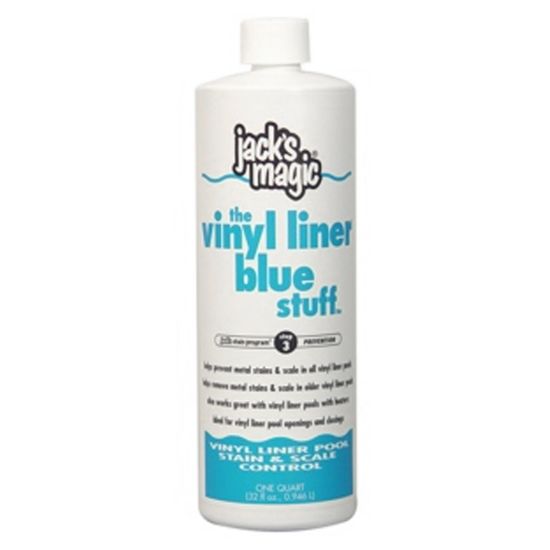 1 QT THE VINYL LINER BLUE STUFF EACH SEQUESTRANT JACKS MAGIC JMBLUEVINYL032EACH