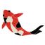 KOI FISH RED 8IN X 12IN TILE ARTISTRY IN MOSAICS KFIREDRS