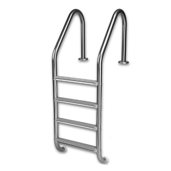 4 STEP STANDARD IG LADDER WHITE INTERFAB SURE STEP TREAD L4049S-1