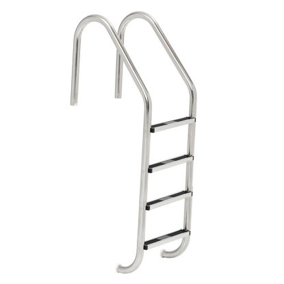 4 STEP 24IN STRAIGHT IG LADDER .065IN TUBE STAINLESS STEPS  LF-24-4C