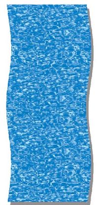 12' X 20'6IN OVAL 48IN/52IN ABG LINER OVERLAP ALL SWIRL  LI12206ASO25