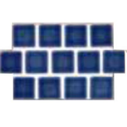 HARMONY 100 NAVY BLUE 1IN X 1IN 20 SHEETS 22 SF/ CTN GLAZED  MASHM140NEW