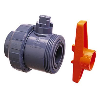 1IN SKT TRUE UNION BALL VALVE PVC S5 SERIES PRAHER PR120057