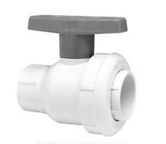 3IN SKT BALL VALVE SINGLE ENTRY WHITE BUNA GASKET SPEARS 2412-030W