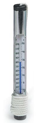 #130 CHROME THERMOMETER R141086