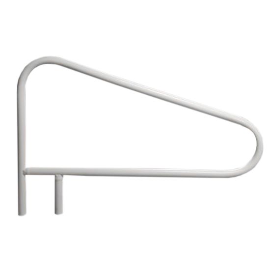 52IN CROSS BRACED 3 BEND RAIL GREY RETURN TO DECK SAFTRON CBTRD-352G