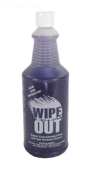 1 QT WIPE OUT VINYL CLEANER EACH SK6012EACH