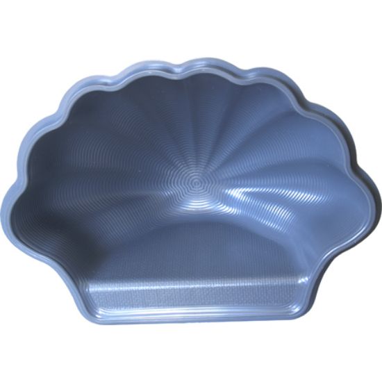 SHELL WALL STEP/SET OF THREE DARK GRAY SS105