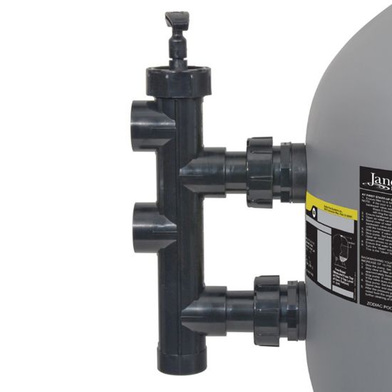 2IN BACKWASH SLIDE VALVE WITH UNIONS FOR DEL DE FILTERS  SVLV8