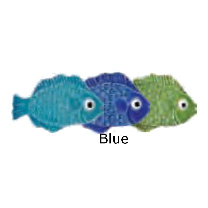 MINI TROPICAL FISH BLUE RT 4IN TILE ARTISTRY IN MOSAICS TFIBLURB