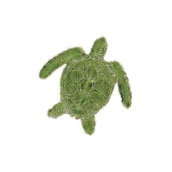 LGGRHEAD TURTLE GREEN 6IN TILE ARTISTRY IN MOSAICS TLOGREB