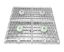 18IN SQUARE FRAME WITH 4.9IN WAVE WITH VENTED RISER RING WAV18WR102