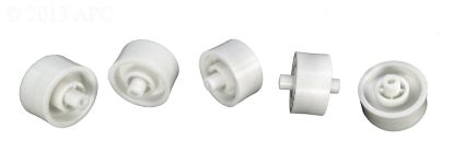 VACUUM HEAD WHEELS FOR GUNITE POOL BUSTER BLASTER SET OF 5  P30X050