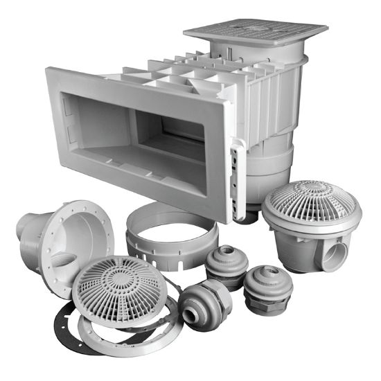 SKIMMER 1.5IN STANDARD VINYL BUILDERS PACK WHITE W/MAIN  545-8430