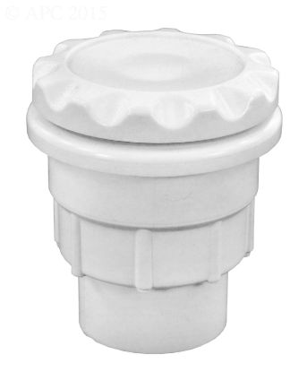 AIR CONTROL GUNITE SCALLOP WHITE INAIN STYLE .5INSKT OR 1. 660-3400B