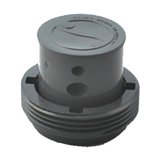 POOL VALET 2 HOLE NOZZLE IN BLACK 004-502-5004-03