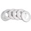 VANQUISH WALL FITTING ESCUTCHEON SET OF 6 WHITE 005-577-5350-XX