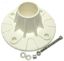 DECK FLANGE FOR SLIDE PLASTIC WITH HARDWARE SR SMITH 05623