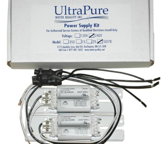 POWER SUPPLY KIT TRIDONIC 120V 240V OZONATOR MODEL UPP50  1008035