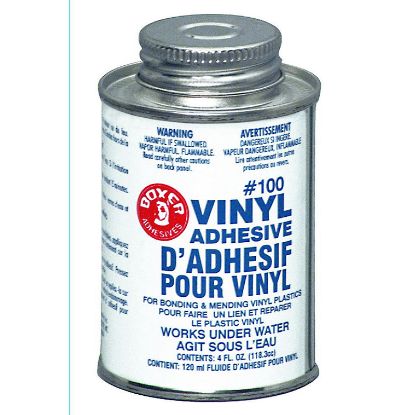 4 OZ VINYL PATCH ADHESIVE CAN BOXER UNION LABS 104