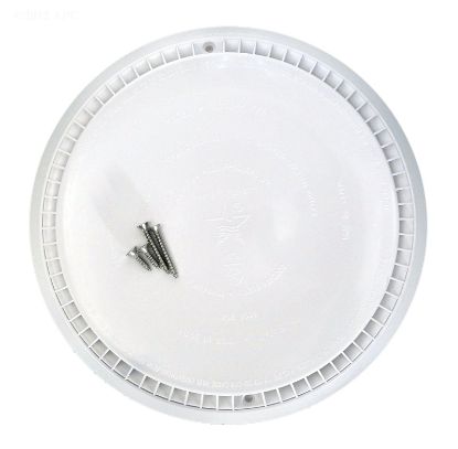 10IN ANTI-ENTRAPMENT COVER W/ MUD FRAME - WHITE 10AVR101