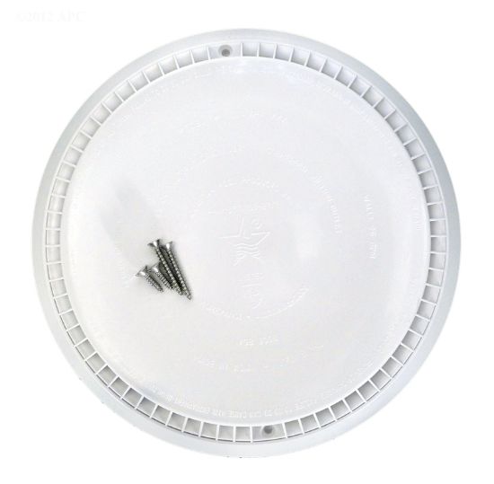 10IN ANTI-ENTRAPMENT COVER W/ MUD FRAME - WHITE 10AVR101