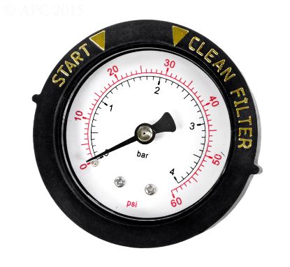 GAUGE - BACK MOUNT PRESSURE PG3024B 190059