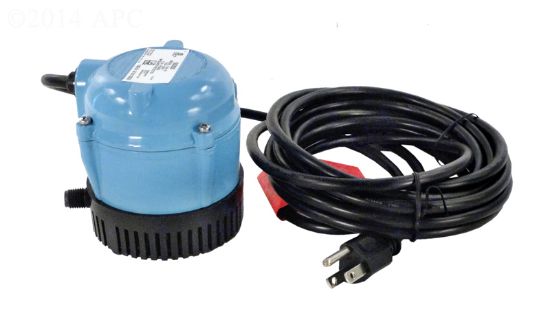 170 GPH 115V POOL COVER PUMP 18' CORD 500500 .25IN MPT  500500