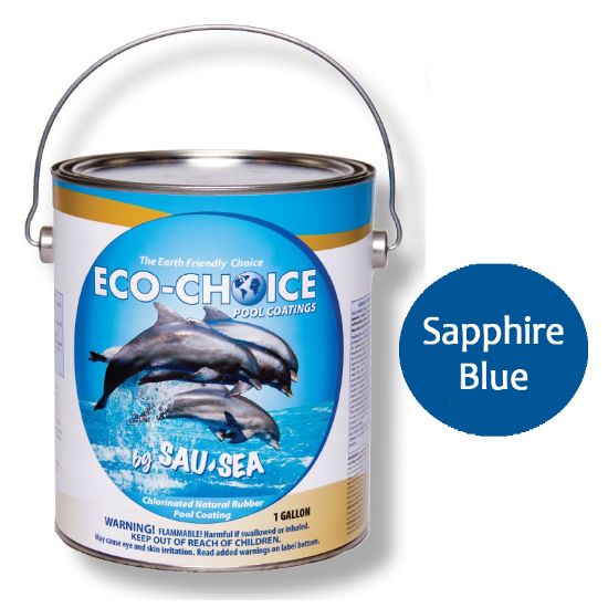 1GAL ECOCHOIC PREMGLOS SAPHBLU SAUSEA HIGH GLOSS RUBBER 1ECPRSB