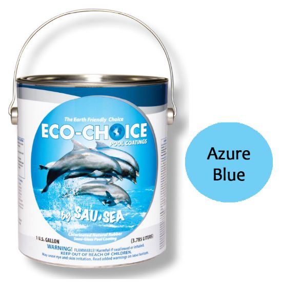 1GAL ECOCHOICE SEMIGLOSS AZBLU SAUSEA SEMI GLOSS RUBBER 1ECSGRAB