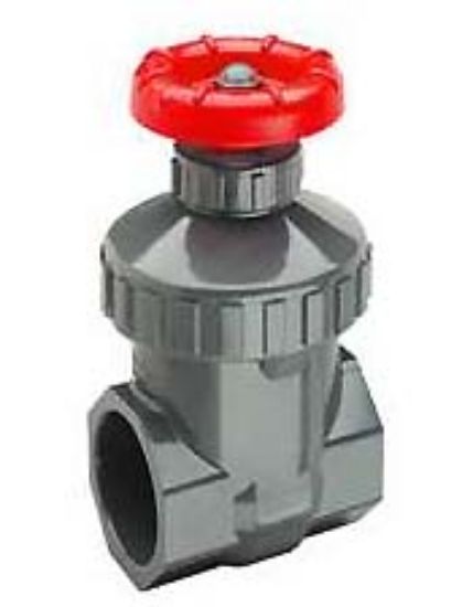 .75IN CPVC GATE VALVE THREADED VITON SPEARS 2031-007C