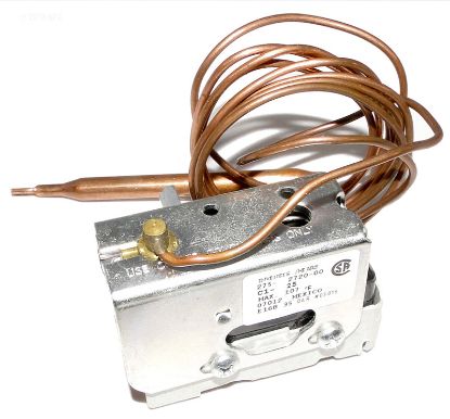 THERMOSTAT 1/4INDIA x 60INL CAP x 3.5INBULB SPDT AQUASET 450000